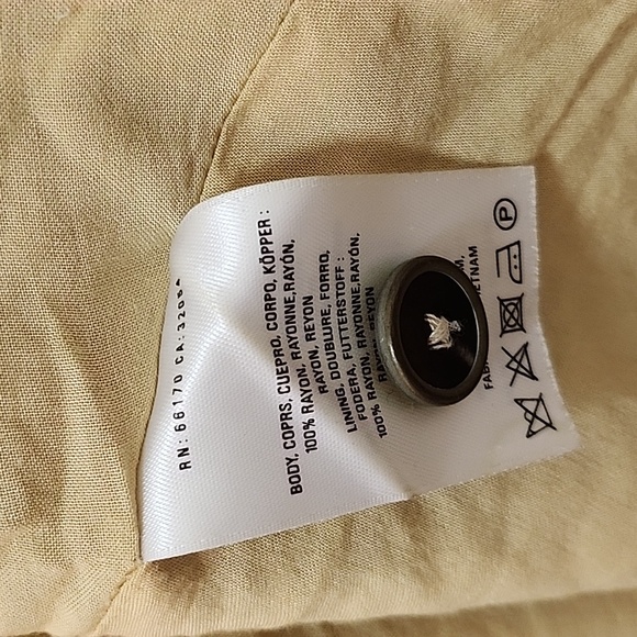 Anthropologie Western Bolano Midi Ruffle Cheetah Button Down Dress MobWife Sz 2 - Picture 16 of 16